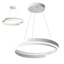 Ver imagem 1 de Lustre Pendente Luminaria Led Plafon 3 em 1 Luxo Moderno Casa Quarto Sala Recepçao Iluminaçao Comerc