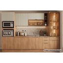 Ver imagem 7 de Paneleiro Cozinha Modulado Alma 4PTAS 2FORNOS 70cm Salvia Carraro