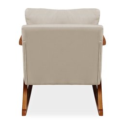 Poltrona Mona Amber Balanço Veludo Nude - 4