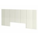 Ver imagem 1 de Cabeceira Painel Casal Pajuçara na Cor Off White 300cm - 64755