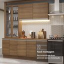 Ver imagem 3 de Armário de Cozinha Completa 190cm Glamy Madesa Rustic