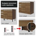 Ver imagem 4 de Armário de Cozinha Completa 190cm Glamy Madesa Rustic