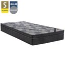 Ver imagem 2 de Colchão Ortobom Solteirão Iso Molas Superpocket Ortopillow Preto/azul 108x188x35