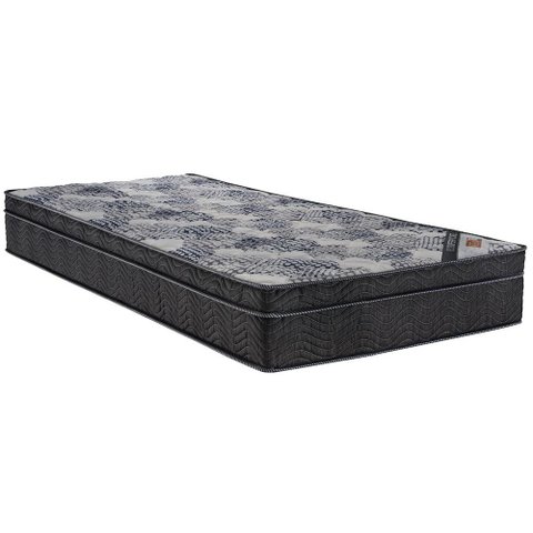Colchão Ortobom Solteirão Iso Molas Superpocket Ortopillow Preto/azul 108x188x35