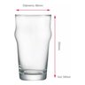Conjunto 6 Copos Pint Pub para Cerveja Nonic 570ml - Pasabalçe - 6