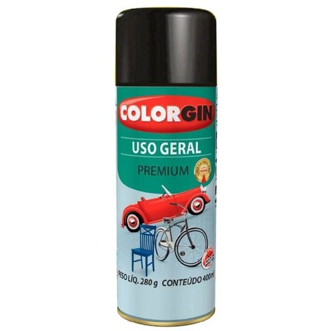 Tinta Spray Marrom Barroco para Geladeira 400ml - 55271 - Colorgin Tinta Spray Marrom Barroco para U