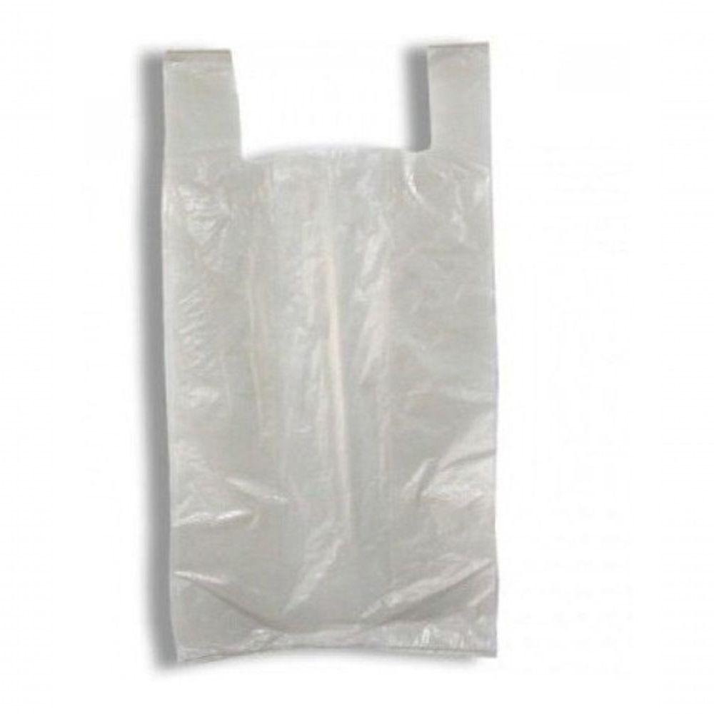 Sacolas Plasticas Branca Reciclada Reforçada 40x50 5 Kg - 1