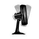 Ver imagem 3 de Ventilador Oscilante de Mesa Ventisol Turbo 10 Pás 40cm Preto/cinza 110v