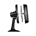 Ver imagem 5 de Ventilador Oscilante de Mesa Ventisol Turbo 10 Pás 40cm Preto/cinza 110v