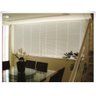 Persiana Horizontal PVC Branca 120 (L) x 160 (A) Cortina Completa C/ Kit de instalação 120 x 1,60 - 2