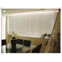 Ver imagem 2 de Persiana Horizontal PVC Branca 120 (L) x 160 (A) Cortina Completa C/ Kit de instalação 120 x 1,60