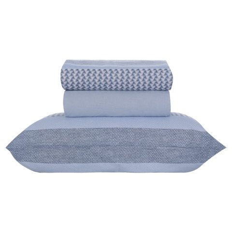 Jogo de Lençol Cama Box Solteiro Kit 3 Peças com Elástico Sonhare Sultan Milão
