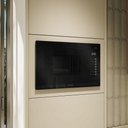Ver imagem 2 de Micro-ondas de Embutir Mueller 25 Litros Painel Digital e 8 Programas Preto 127v - Mme25k