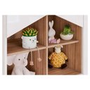 Ver imagem 7 de Quarto Infantil Completo Ternura 2 Peças (1 Guarda Roupa + 1 Berço) Qi91 Branco/jequitiba - Henn