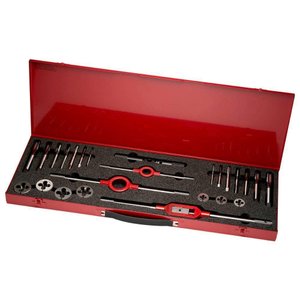 Estojo de Roscagem, Cx. Metálica Hs-2m - 23 Peças L120