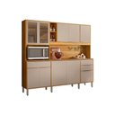 Ver imagem 2 de Cozinha Compacta Pleno 10 Portas 3GAVS Cinamon/Nude Demóbile