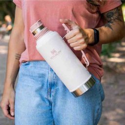 Garrafa Térmica Mate System 1,6 L Rose Quartz Stanley - 5