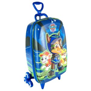 Mochila 3d de Rodinhas Infantil - Patrulha Canina - Chase Spy - Maxtoy
