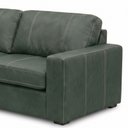 Ver imagem 5 de Sofá 3 Lugares Couro Verde British Legitimo 235cm Natural Premium Adel Dekorien