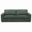 Ver imagem 4 de Sofá 3 Lugares Couro Verde British Legitimo 235cm Natural Premium Adel Dekorien