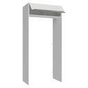 Ver imagem 5 de Porta-geladeira 103 Cm 1 Porta Basculante Branco Veludo Lux Madesa
