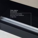 Ver mais imagens de Guarda-Roupa Solteiro 2 Portas de Correr e 1 Gaveta 200 x 120cm City Yescasa Branco