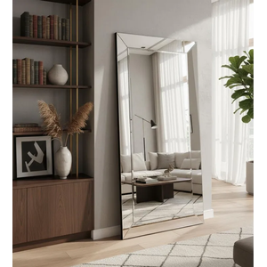 Espelho de Corpo Inteiro Chanfrado 90x190 Cm Cristal