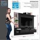 Ver imagem 4 de Painel Para TV 55 Polegadas Intense 1.8 Lukaliam Preto