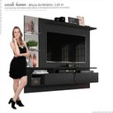 Ver imagem 3 de Painel Para TV 55 Polegadas Intense 1.8 Lukaliam Preto
