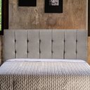 Ver imagem 1 de Cabeceira - Painel - Duo 03 - Linho Bege 12930 - 148x68x07 Casal