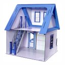 Ver imagem 6 de Kit Casinha escala Barbie garagem Milla LAZULI com moveis LB
