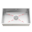 Ver imagem 4 de Cuba Lisboa 70cm, Aço Inox 304, Cuba Gourmet