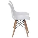 Ver imagem 6 de Kit com 2 Cadeiras Charles Eames Eiffel BRANCA