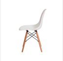 Ver mais imagens de Kit com 2 Cadeiras Charles Eames Eiffel BRANCA