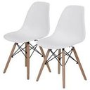 Ver imagem 4 de Kit com 2 Cadeiras Charles Eames Eiffel BRANCA