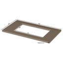 Ver imagem 2 de Módulo Cozinha Henn Connect Tampo Lyra 80cm p/ Cooktop Duna
