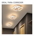 Ver mais imagens de Luminária Led Moderna Quadrada 26w Bivolt 3 em 1