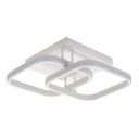 Ver imagem 1 de Luminária Led Moderna Quadrada 26w Bivolt 3 em 1