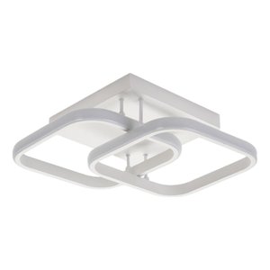 Luminária Led Moderna Quadrada 26w Bivolt 3 em 1