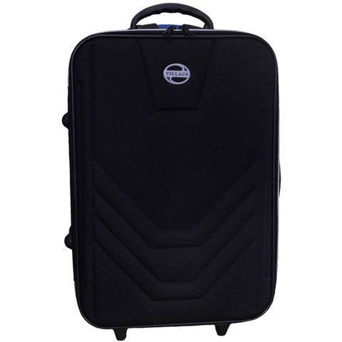 Mala Viagem Pequena Bordo ANAC Rodinhas Village - Bordo - Preto