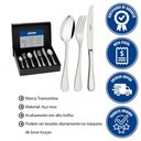 Ver imagem 2 de Faqueiro Tramontina Classic em Aço Inox Facas de Mesa Forjadas Acabamento Brilho 42 Peças 66928180