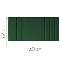 Ver imagem 2 de Painel Estofado Luxo Grécia 160cm Queen Size para Cama Box Suede Verde Musgo - Gat Magazine