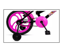 Ver imagem 3 de Bicicleta Infantil Aro 16 Feminina Criança - Ello Bike Cor:preto/adesivo Roda