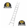 Escada de Alumínio Extensiva 2 X 8 Degraus 2,70 X 4,50 M - 2