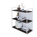 Ver imagem 3 de Estante 03 Prateleiras c/Fundo Yon 80cm Est.Branca