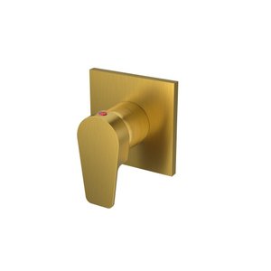 Acabamento Monocomando - com Base de Registro - Color Led - Base Deca - Dourado Escovado