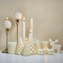 Ver imagem 1 de Set de Velas Decorativas Natal de Luz Bubble