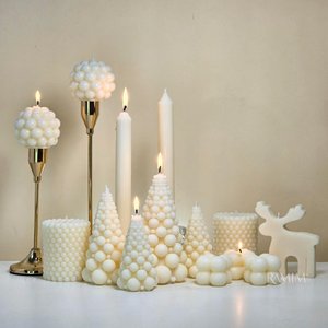 Set de Velas Decorativas Natal de Luz Bubble