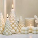 Ver imagem 2 de Set de Velas Decorativas Natal de Luz Bubble