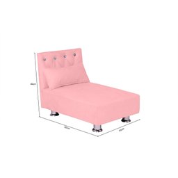 Cama Pet Liz, Descanso com Conforto e Qualidade para Seu Pet, Incluso Almofada Descanso - Rose - 4
